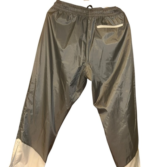 Nike Windrunner Men's Woven Lined Pants size Large gray/white track - Picture 2 of 9